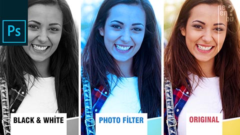 Black & White and Photo Filter - Photoshop Tutorials