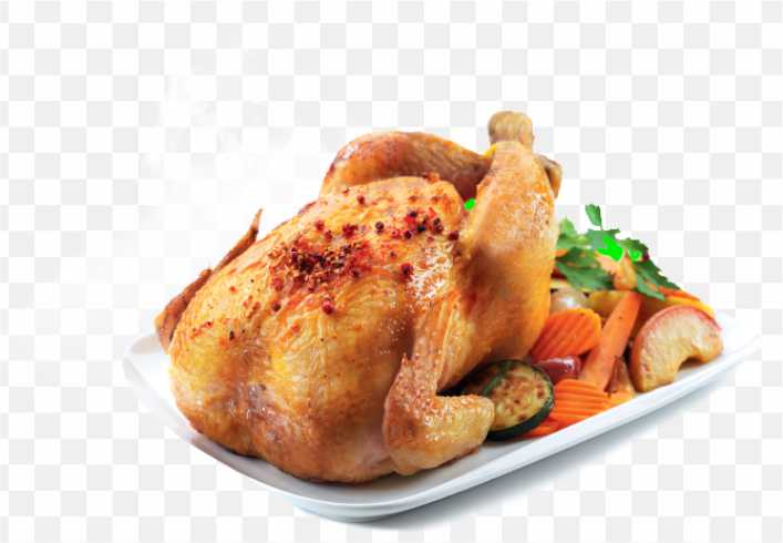 Roast Chicken Roasting Chicken As Food Oven PNG