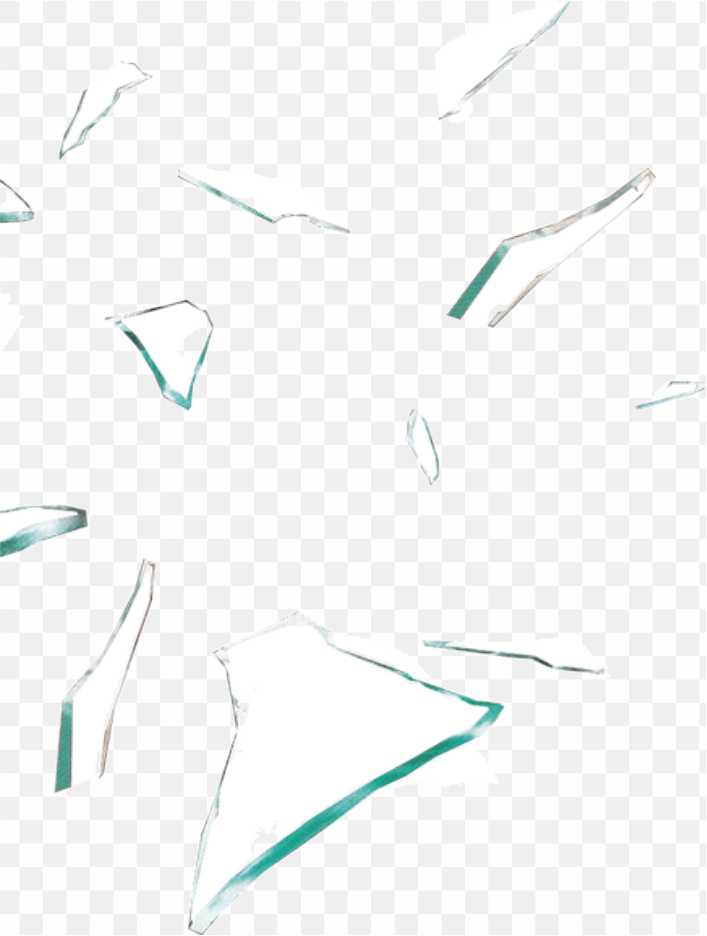 Paper Line Triangle Point Broken Glass PNG