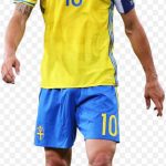 Zlatan Ibrahimović Jersey Sweden National Football PNG