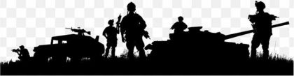 Soldier Military Army Silhouette Veteran Fallen Soldier PNG