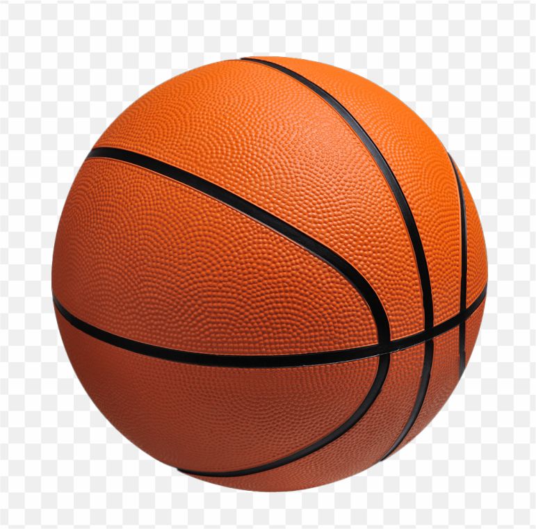 Orange Color Basketball Ball PNG