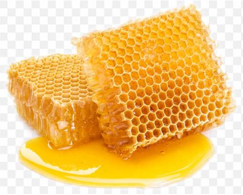 Honeycomb Bee Comb Honey Sugar Pure Natural PNG