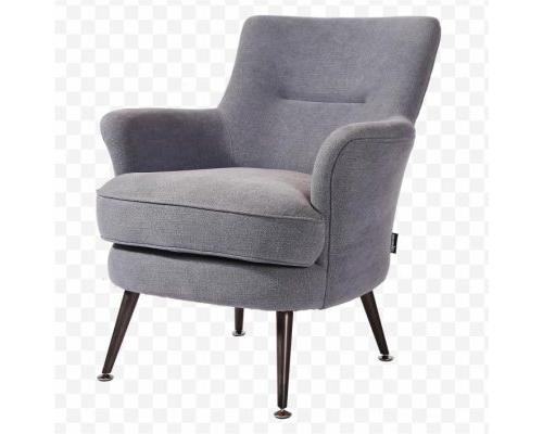 club chair, table couch, furniture, gray linen sofa, leisure png