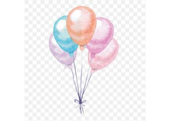 Balloon Watercolor PNG