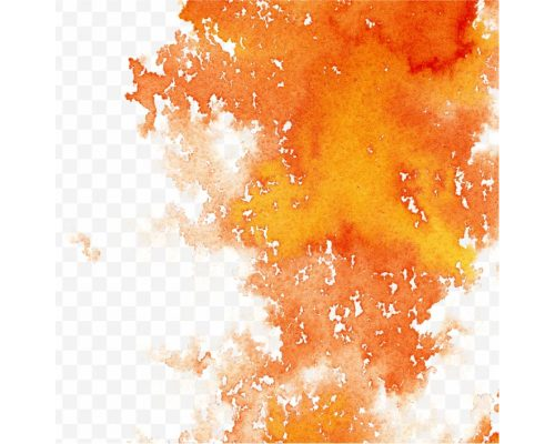 painting abstract, art poster, texture ink smudges, orange rice paper, painting hq pictures